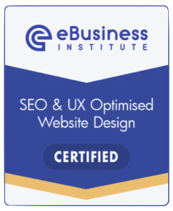 ebusiness institute SEO & UX Optimised website design certification